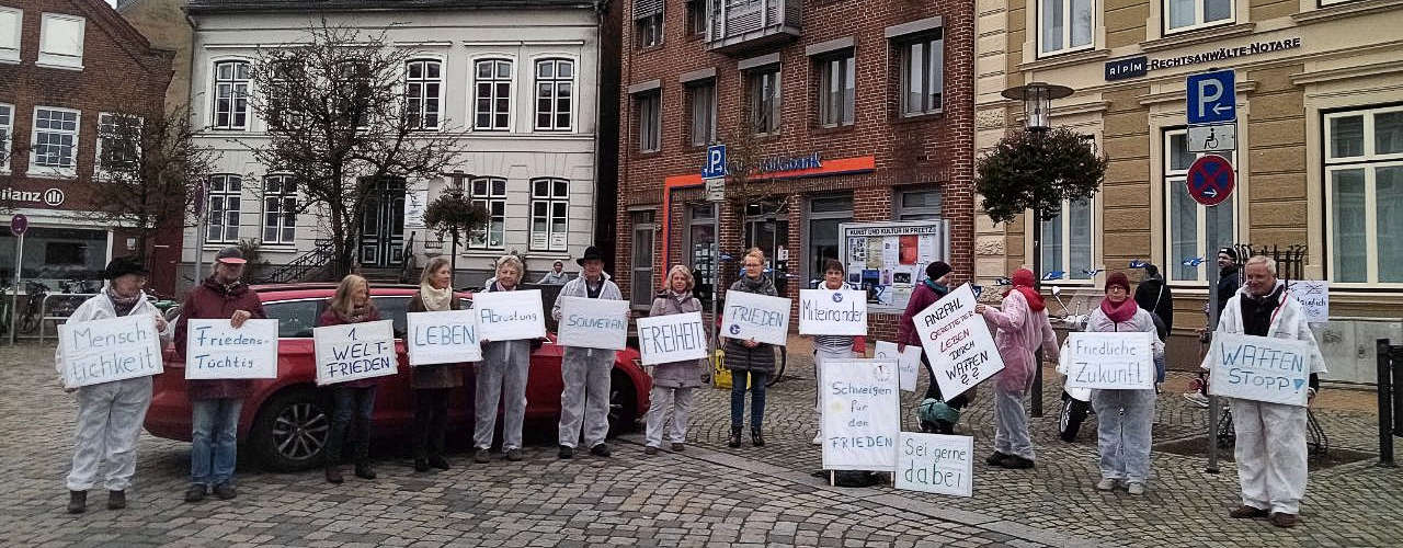 Samstagmittag auf dem Marktplatz von Preetz