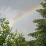 Regen am Abend