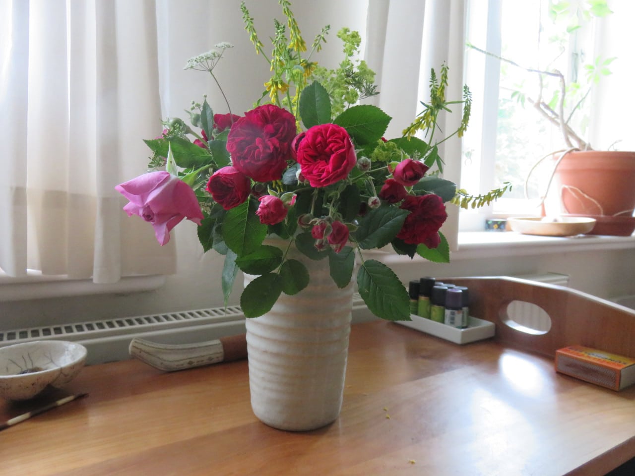 rosen und honigklee